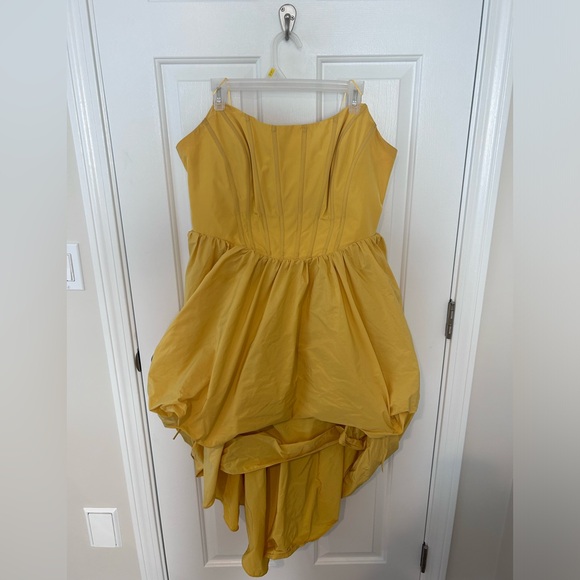 Anthropologie Corset High Low Bubble Dress - Picture 5 of 17